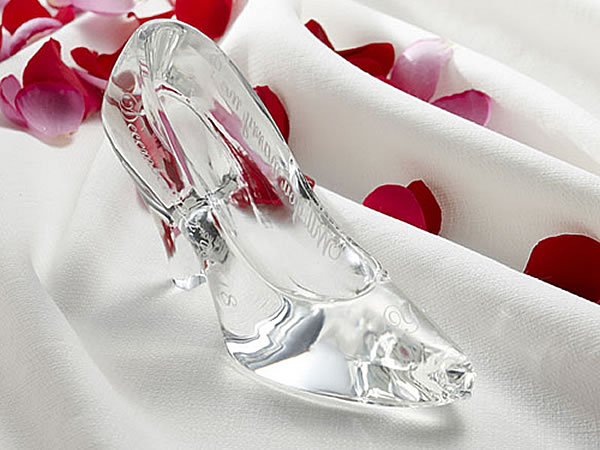 告白 プロポーズに最適 クリスタルガラス製シンデレラのガラスの靴 オリプレ